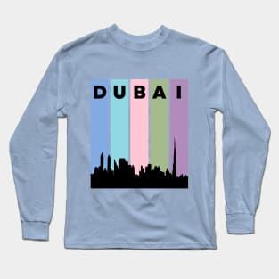 Dubai Travel Vibes Tee! Long Sleeve T-Shirt